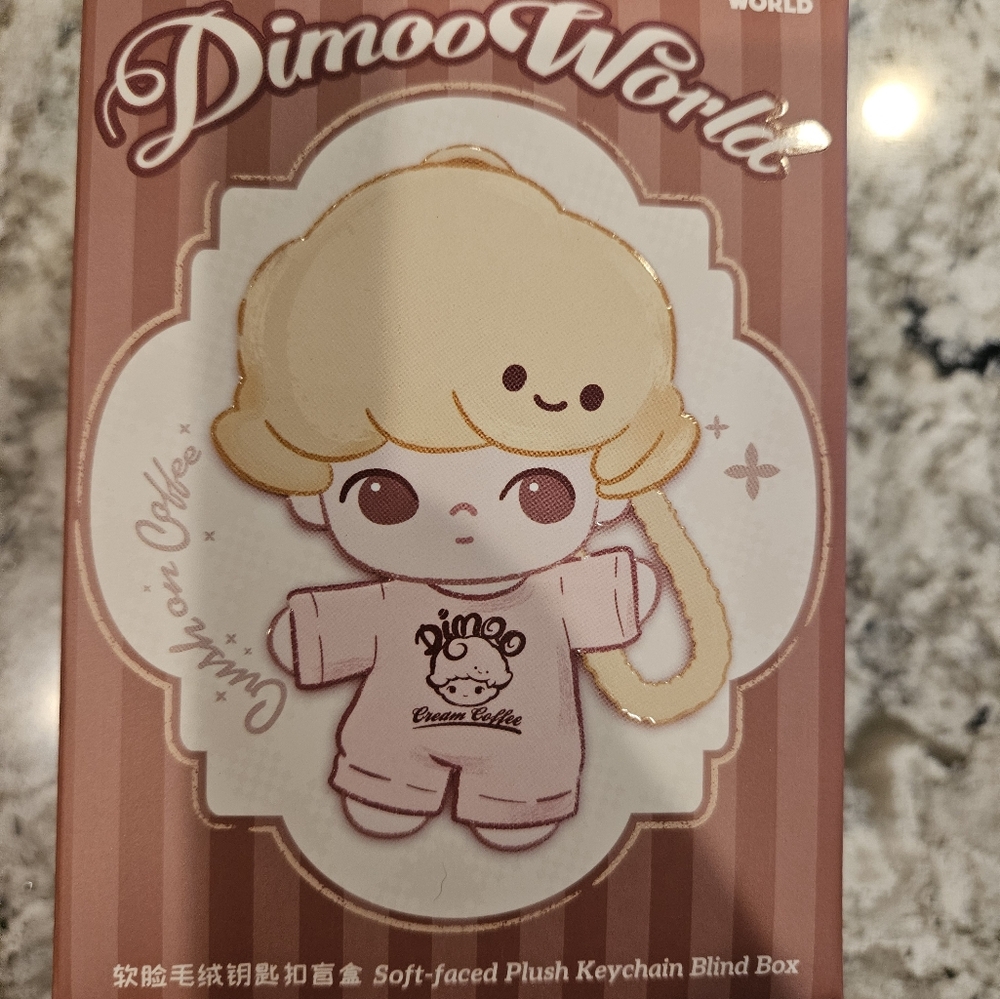 Dimoo World Crush On Coffee Blind Box Unopened Popmart Authentic